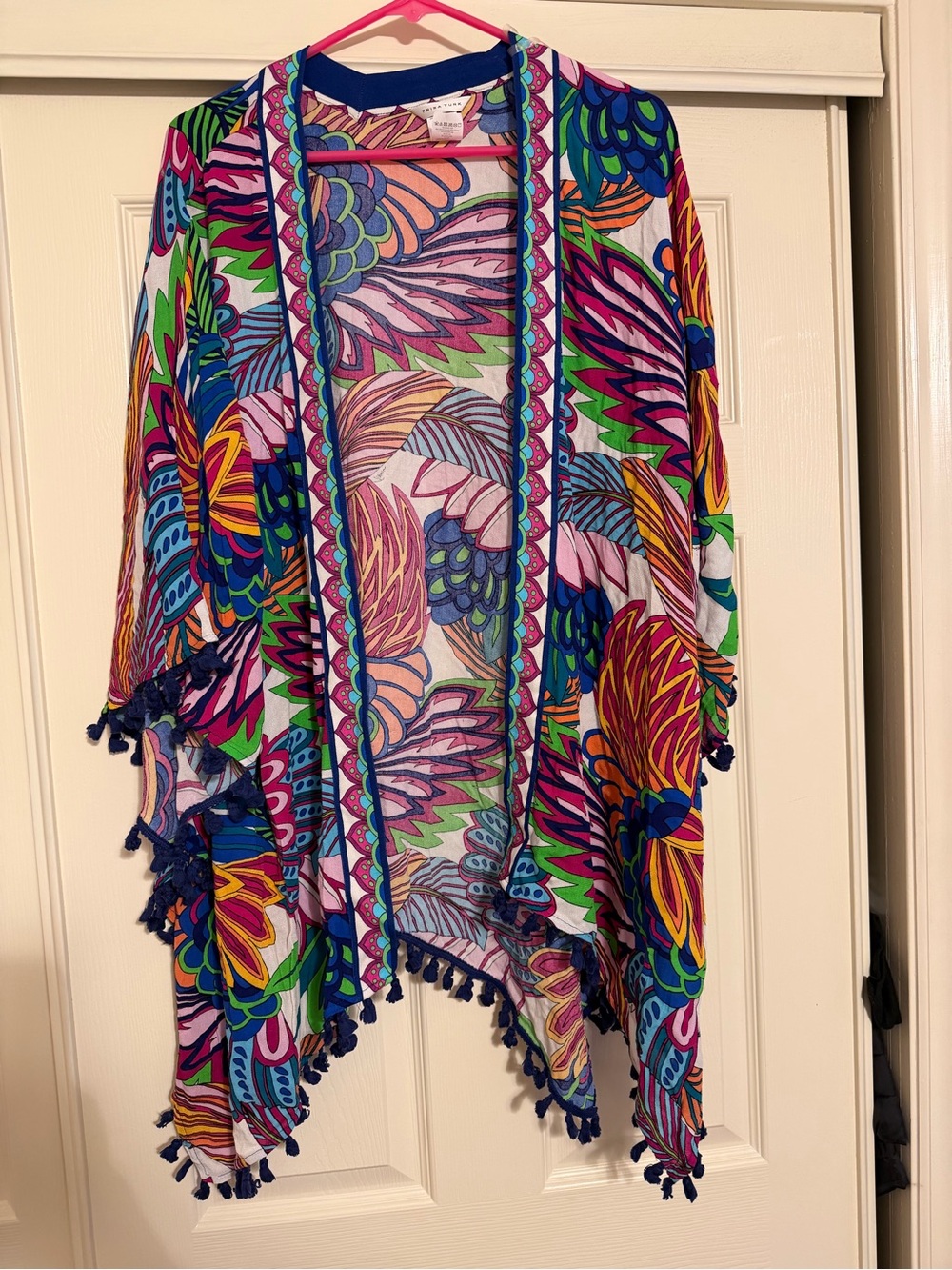 Trina Turk Paradise Plume Kimono Cover up